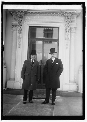 Dr. Enselio Ayala & J.B. Wright at W.H. [i.e., White House, Washington, D.C.], 1/29/25