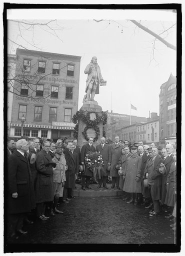 Mark Lansburgh, Senator Ball, and Sec. Work at 219 ann. of birth of Ben Franklin, [1/17/25