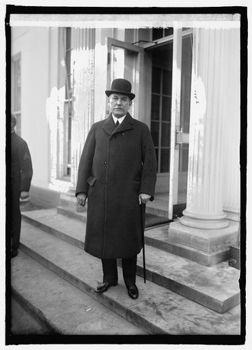 Senor Don Cosme de la Torriente, Ambassador from Cuba at W.H. [i.e., White House, Washington, D.C.], 1/22/25