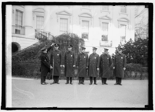 6 footers and over added to White House Police Force, 2/12/25