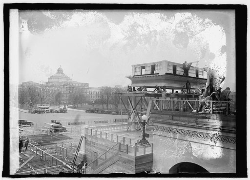 President's inaugurational stand, 2/17/25
