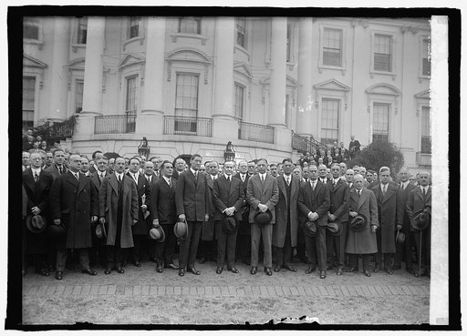 Ass'n. of American Electric Railway men with Coolidge, 2/17/25