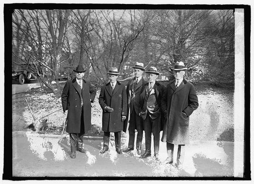 Senators Fernald and Hale, C.S. Stetson, Reps. White and Beedy of Me., 2/19/25