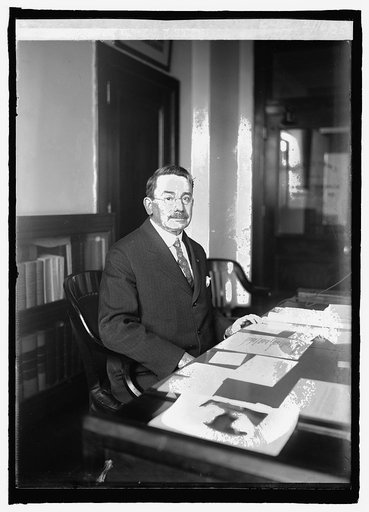 W.B. Acker, Chief Clerk of Interior Dept., 2/16/25