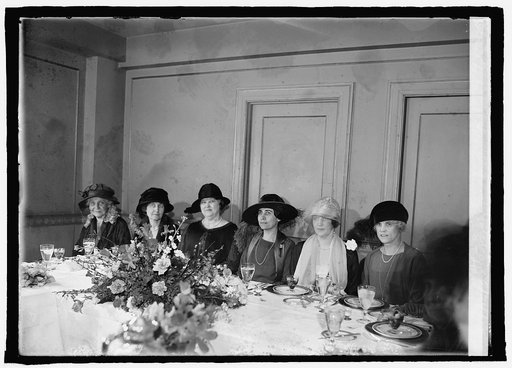 Senate Ladies Luncheon at Hamilton Hotel, [Washington, D.C.], 2/24/25