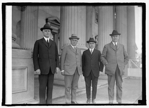 Reps. Geo. B. Churchill, H.J. Thayer, J.W. Martin, Jr., F.H. Foss of Mass., 2/26/25