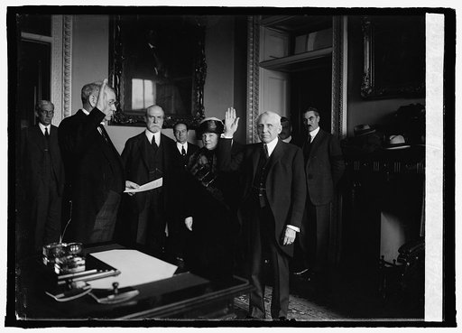 Swearing in of Sec. Kellogg, 3/5/25
