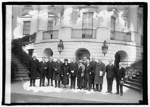 Coolidge with Commission on 200th ann. of birth of Geo. Washington, 2/16/25