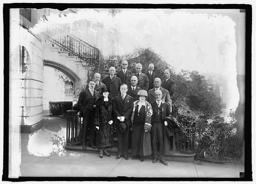 Coolidge with Commission for observation of 200th ann. of birth of Geo. Washington, [2/16/25