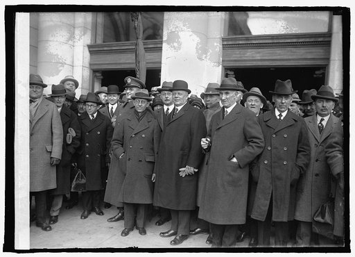 Gov. R.P. Robinson and Senator Ball of Delaware with delegation, 3/3/25
