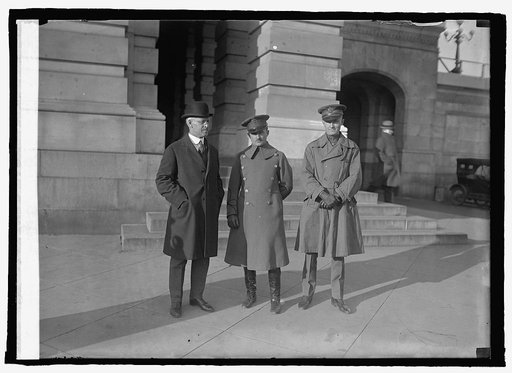 Rep. McGregor, Capt. St. Clair Street and Lt. C.C. Chauncey