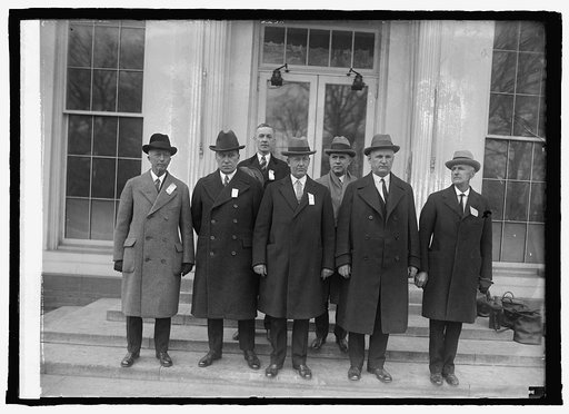 Delegation from Wisconsin at W.H. [i.e., White House, Washington, D.C.], 3/3/25
