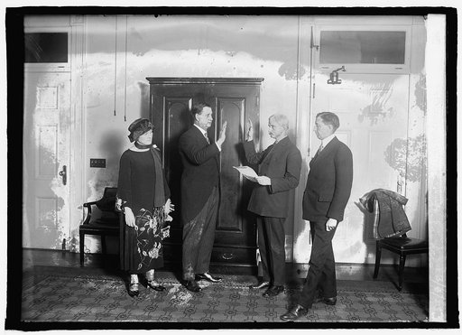 Swearing in of Everett Sanders, 3/6/25