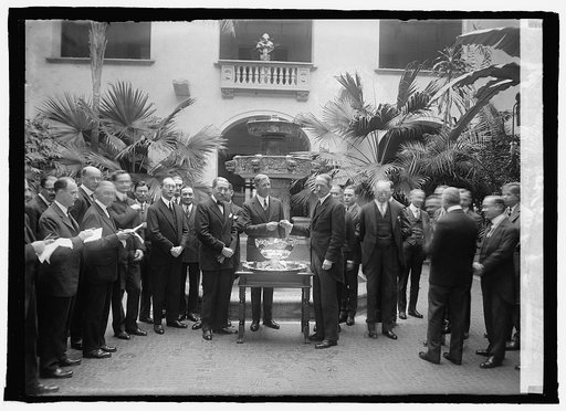 Ambassador Daeschner, 20th annual Davis Cup drawing, 3/17/25