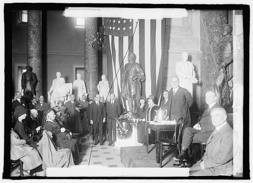 Unveiling of Gen. Wheeler statue at Capitol, [Washington, D.C.], 3/12/25