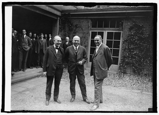 Dr. W.A. White, Ex. Sen. Stanley of Ken. and Clarence Darrow, 3/14/25