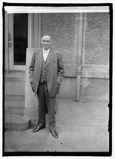 Clarence Darrow at Cosmos Club, [Washington, D.C.], 3/14/25