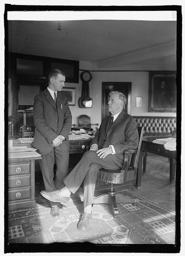 Atty. Gen. Sargent with Sect'y Ugo J.A. Carusi