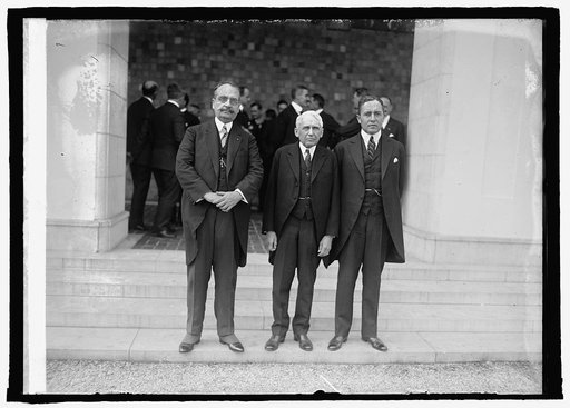 Dr. H. Price of Haiti, Sec. Kellogg and Lewis Bogran of Honduras, 3/26/25