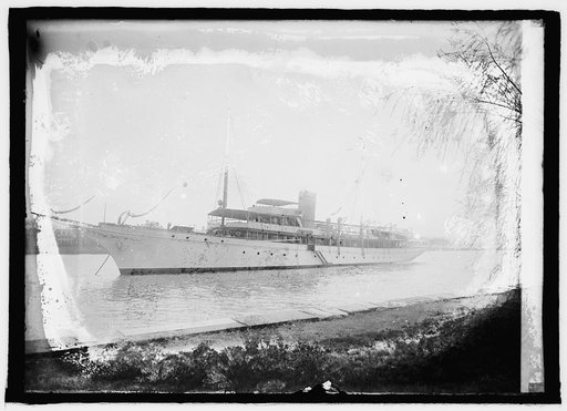 "Lyndonia" yacht of Cyrus H.K. Curtis, 3/27/25