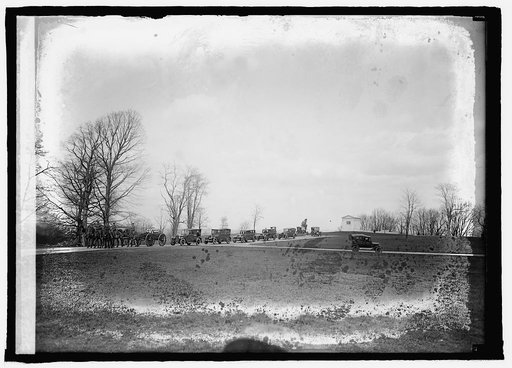 Body of Admiral Dewey being taken from Arlington, [Va.], 3/28/25
