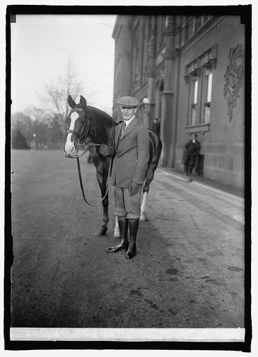 Wm. N. Jardine with "Cal," 4/8/25
