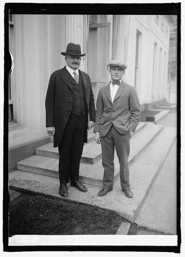 Senator Norbeck & son Harold, 4/18/25
