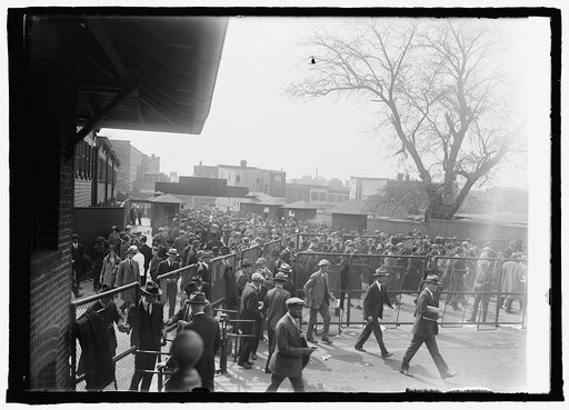 Opening game, April 22, 1925