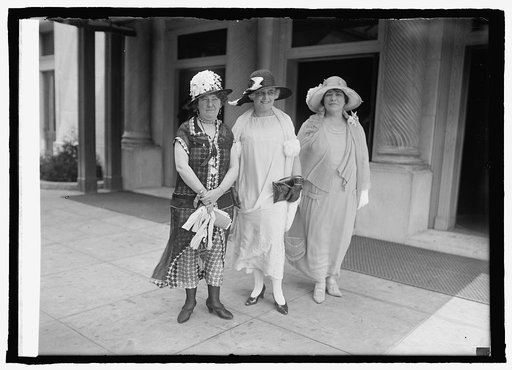 Mrs. H.A. Colman, Mrs. C.E. Holmes, & Mrs. C.M. Busch, 4/25/25
