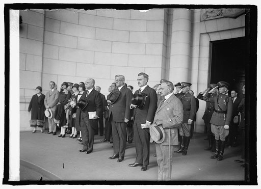 President Elect Machado & J.B. Wright at Union Station, [Washington, D.C.], 4/15/25