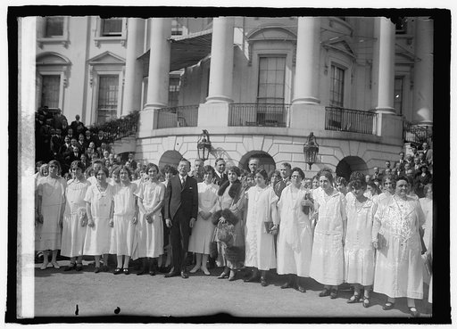 Bach Choir of Bethlehem, Pa., at W.H. [i.e., White House, Washington, D.C.