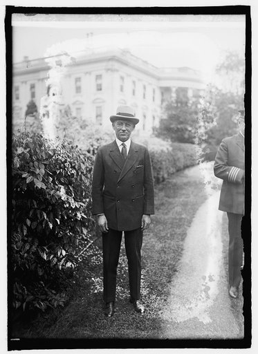 Lincoln G. Andrews, Asst. Sec. of Treasury, 4/29/25