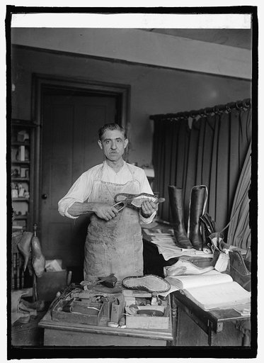 D.A. (Tony) Bruno, shoemaker for many presidents & cabinet officers, [5/15/25