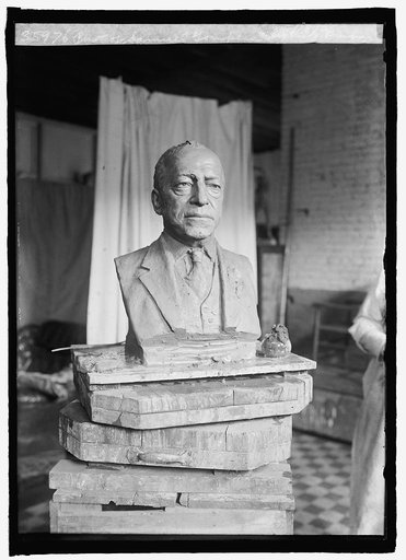 Bust of Samuel Gompers by U.S.J. Dunbar, 5/18/25