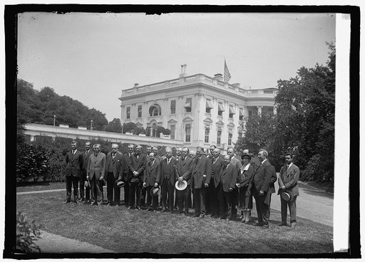 Arbitration Delegation at W.H., [i.e., White House, Washington, D.C.], 6/2/25