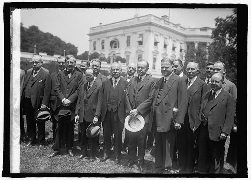 Arbitration Delegation at W.H., [i.e., White House, Washington, D.C., 6/2/25