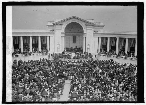 Services at Arlington, [Va.], Memorial Day, [5/30/25