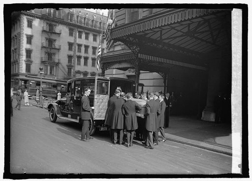 Funeral of Thomas R. Marshall, Willard Hotel, [Washington, D.C.], 6/2/25