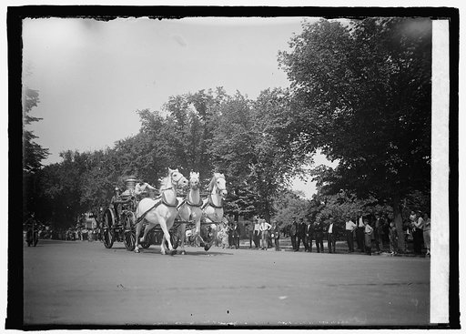 Last run of Barney, Gene, and Tom, Dist. Fire Dept. horses, 6/15/25