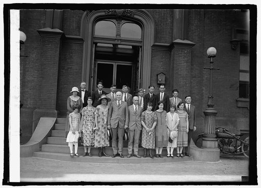 Indiana boys & girls with Ass't Sec. Dunlop, 6/10/25