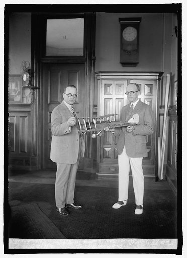 W.I. Glover, 3rd Asst. P.M.G. & Paul Henderson, 2nd Asst. P.M.G., 6/1/25