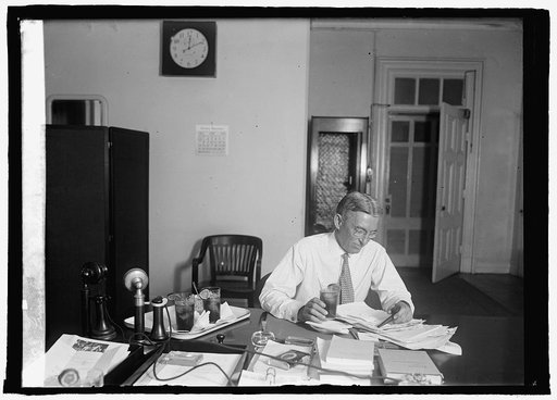 Lincoln C. Andrews taking his tea, [6/20/25