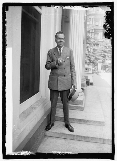 Cornelius Vanderbilt at W.H., [i.e., White House, Washington, D.C.], 6/20/25