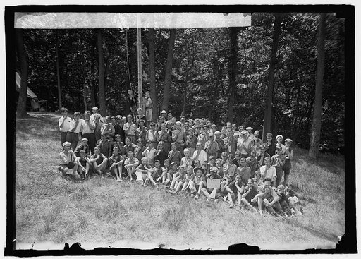 Boys Scouts, Camp Roosevelt, 7/9/25