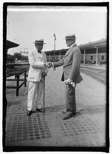 Sec. Kellogg & Gen. Pershing, 7/17/25