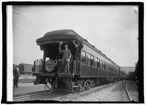 Pershing leaving for South America, 7/17/25
