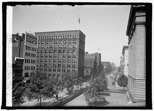 F St., Treasury from Patent Office