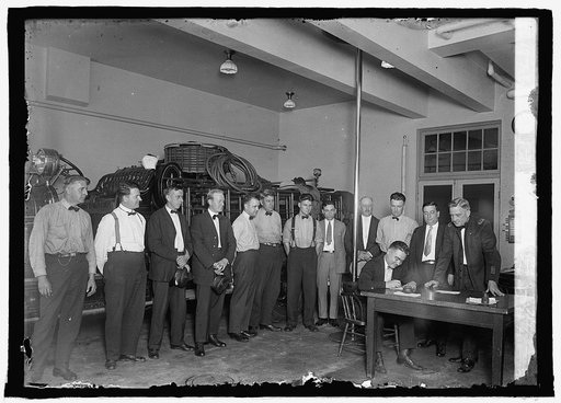 Enrolling for Defense Day at #16 Engine House, 7/4/25