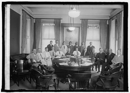 First meeting of US-Belgian Debt Commissions, 8/10/25