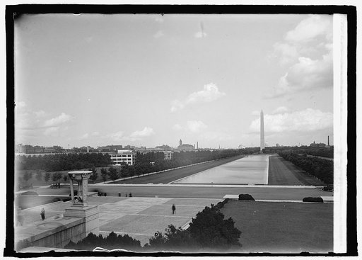 Monument from Lincoln Mem., [Washington, D.C.], 8/20/25